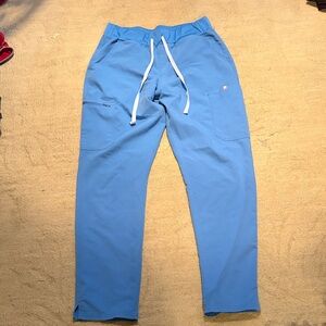 Figs Blue Straight Leg Women's Pants
